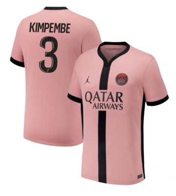 Paris Saint-Germain Presnel Kimpembe #3 Replika Tredjetrøje 2024-25 Kortærmet